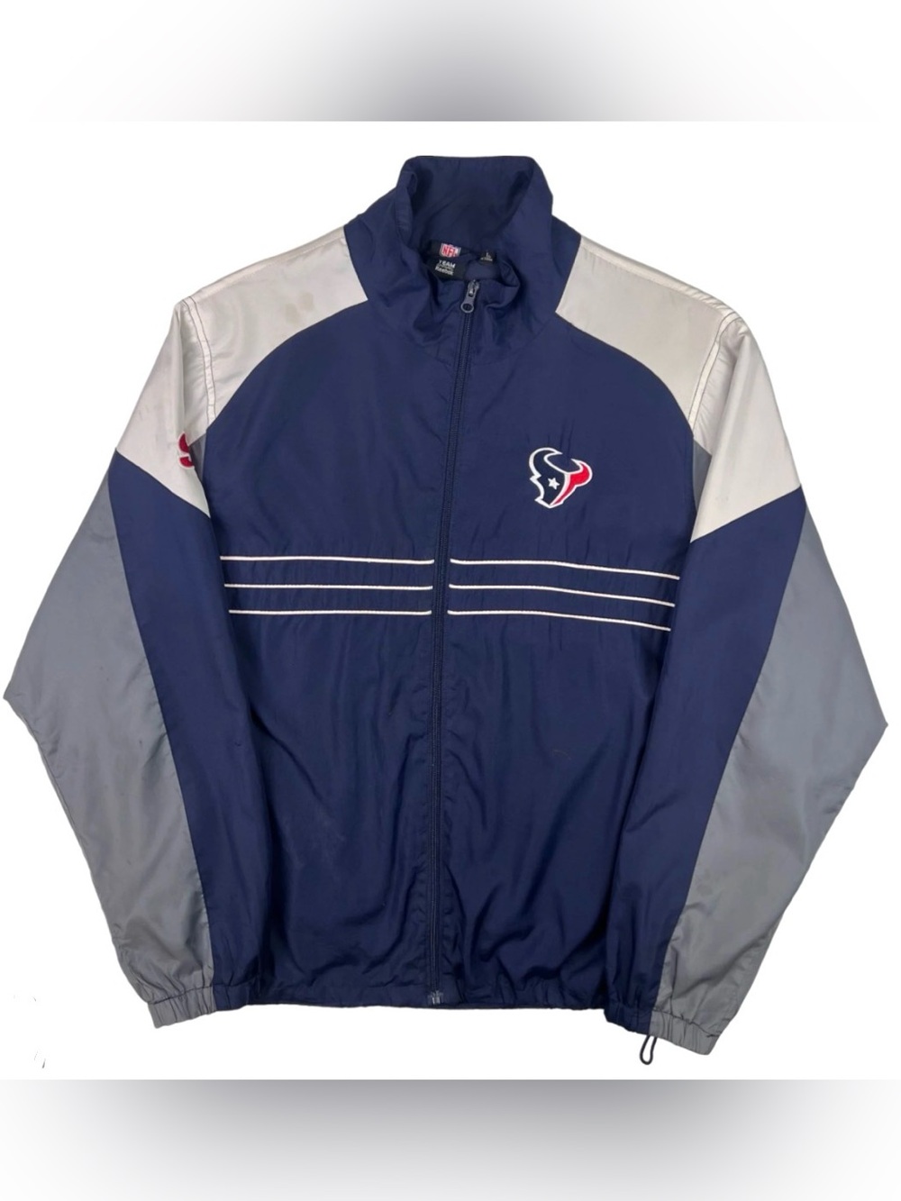 Official NFL Team Reebok Houston Texans Windbreaker